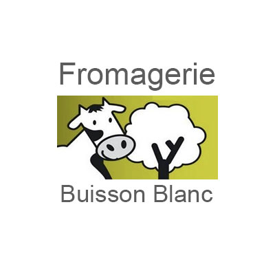 Fromagerie du Buisson blanc logo